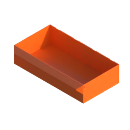 Render of MODULITH 185 Classic Drawer - 4W-1.5H